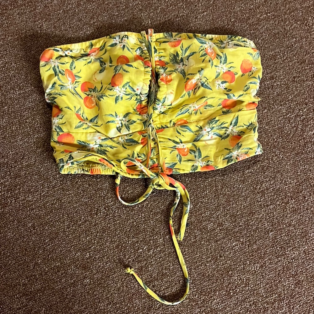 Cute “orange” tube top